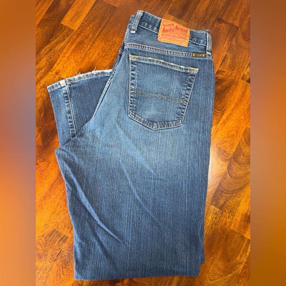 Lucky Brand Dungarees Men’s Straight Leg Jeans Size 38